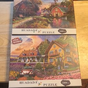 1000-Piece Puzzle Set - Vibrant Multi-Color